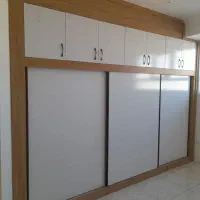 تولید کننده کمد دیواری درب ریلی ام دی اف