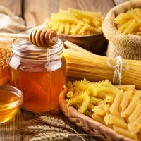 فروش عسل طبیعی و ماکارونی باکیفیت