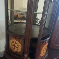 گنجه قدیمی جنس چوب|بوفه، ویترین، کنسول|مشهد, مصلی (کارمندان اول)|دیوار