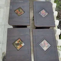 میز عسلی|مبلمان خانگی و میز عسلی|لشت نشا, |دیوار