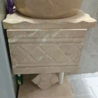 روشویی سنگی کاملا سالم