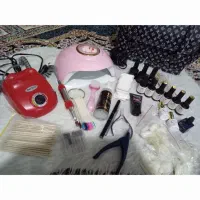 وسایل کاشت ناخن|آرایشگاه و سالن‌های زیبایی|ایلام, |دیوار