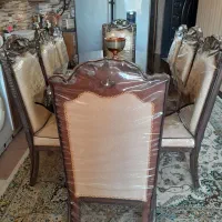 میز غذا خوری ۸ نفره|میز و صندلی غذاخوری|اصفهان, شهرک ولیعصر|دیوار