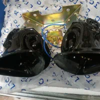 بوق حلزونی سایزبزرگ آکبند.سواری۱۲ولت.خارجی.