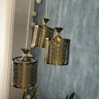 لوستر سه شاخه مفت گذاشتم برای فروش|لوستر و چراغ آویز|رشت, بوسار|دیوار