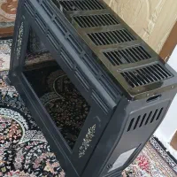 بخاری مشکی نو|بخاری، هیتر، شومینه|خلخال, |دیوار