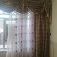 پرده حریر وساتن