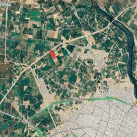 قطعه زمین تجاری بر اتوبان