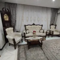 مبلمان سلطنتی ۹ نفره به همراه پاتریشن تمام چوب