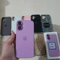 ایفون ۱۶نرمال صورتی در حد نو