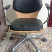 صندلی گردان چرخ دار جک دار