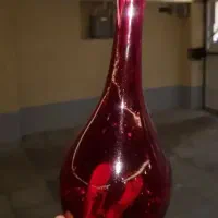 گلدان ستایی شیشه ای