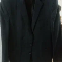 کت مردانه سرمه ای راه راه سایز ۵۴کارکرده