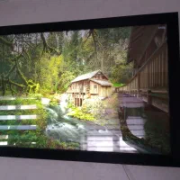 تابلو وچراغ خواب زیبا