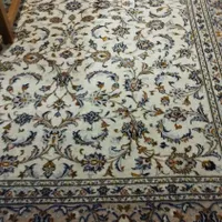 فرش دستباف نه متری کارکرده تازه شسته شده