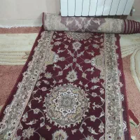 2 عدد کناره فرش بزرگ و تابلو فرش منظره