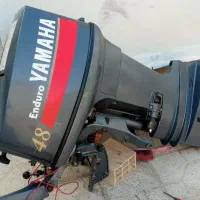 فروش موتور قایق 40طوسی تمیز بشرط