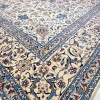 فرش نائین جفت 12متری قیمت ویژه|فرش|اصفهان, نقش جهان|دیوار