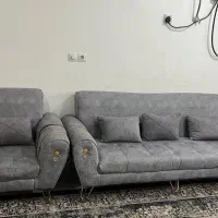 مبلمان ۷ نفره پایه فلزی|مبلمان خانگی و میز عسلی|دزفول, |دیوار