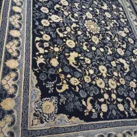 دوعددفرش ۷۰۰شانه پاتریس طرح گل افشان|فرش|چناران, |دیوار