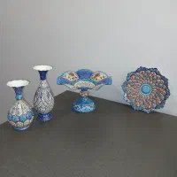 ظروف مسی مینا کاری