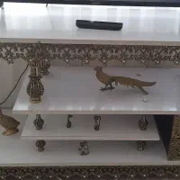 بوفه ویترین و میز تی وی برنز