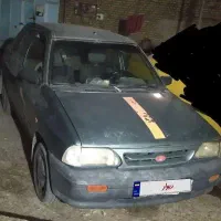 فروش پراید ۸۷ زیتونی  دوگانه دستی