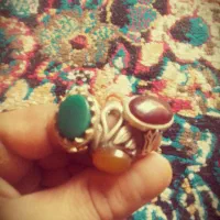 فروش انگشتر نقره اصل ۹۲۵ حراج