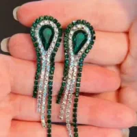 گوشواره یلدایی زیبا