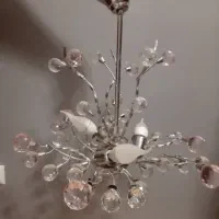 لوستر۶شاخه وست دیوارکوب۳شاخه کریستال اصل اتریش|لوستر و چراغ آویز|فردیس, داوری|دیوار