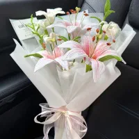 دسته گل پیپ پاکن(مخملی)
