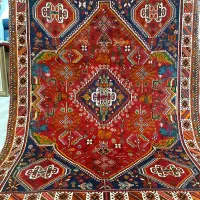 سه متری قشقایی شیراز آباده لاکی پشم طبیعی