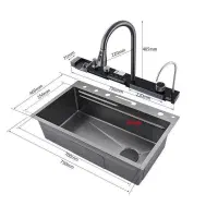 سینک پیانویی (بدون واسطه)