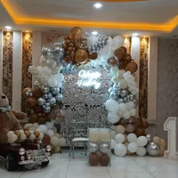 اجرای انواع بادکنک آرایی گل آرایی تم تولدوافتتاحیه|خدمات پذیرایی، مراسم|کرمانشاه, |دیوار