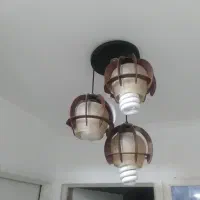 لوستر چوبی ارزان