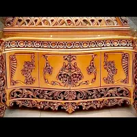 کنسول چوبی خام