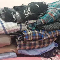 پیراهن مردانه آستین بلند و کوتاه سایز LوXL|لباس|بهشهر, |دیوار