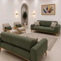 مبل راحتی 7نفره تخت خواب شو شرکتی