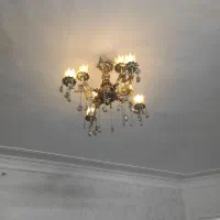 لوستر هشت شعله سالم در حد