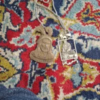 گردنبند شمایل امیرالمومنین و ابوالفضل العباس