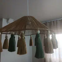 لوستر|لوستر و چراغ آویز|قم, شاه سید علی|دیوار