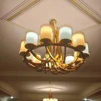 لوستر لهستانی مستقیم تولیدی ضمانتی|لوستر و چراغ آویز|مشهد, نرگس (شهرک غرب)|دیوار