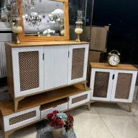 اینه کنسول میز تی وی