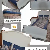 سرویس تمام چوب نوجوان (اسپرت) با تشک کاملا سالم|تخت و سرویس خواب|پاکدشت, پاکدشت (مامازند)|دیوار