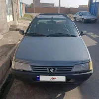 پژو 405 تقریبا بی رنگ