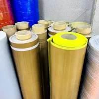 نوار پارچه فایبرفلون نسوز کاغذ تفلونی چسبدار تسمه