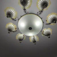 لوستر|لوستر و چراغ آویز|بیجار, |دیوار