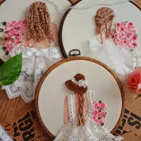 تابلو گلدوزی|تابلو، نقاشی، عکس|قم, پردیسان|دیوار