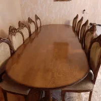 میز نهار خوری ۱۰ نفره|میز و صندلی غذاخوری|اصفهان, شهرک زاینده رود|دیوار