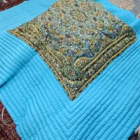 لحاف کرسی طرح نار دست دوز با کلیه لوازمات مخصوص